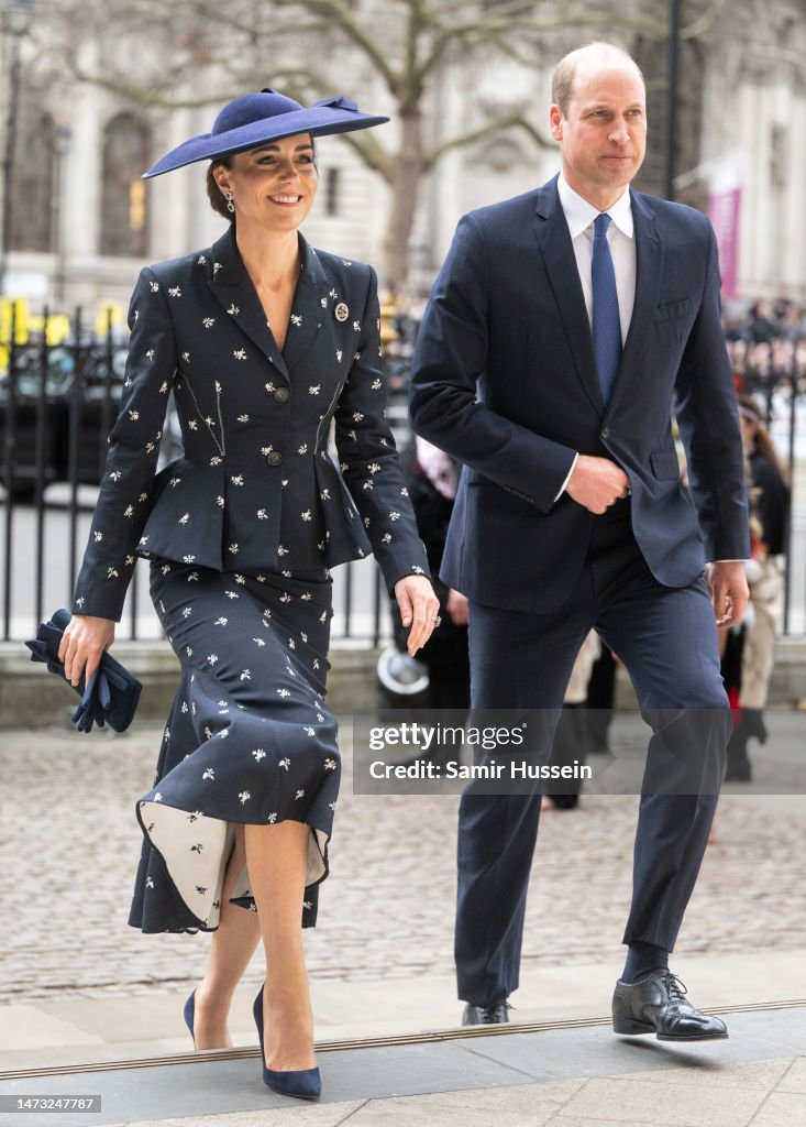 The British Royal Family Attend Annual Commonwealth Day Service