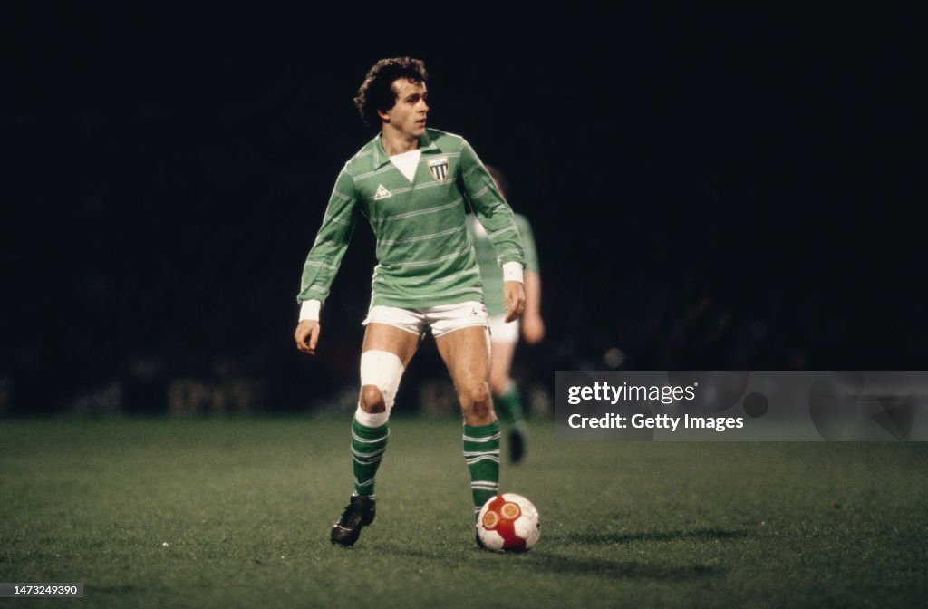 Michel Platini St Etienne 1981