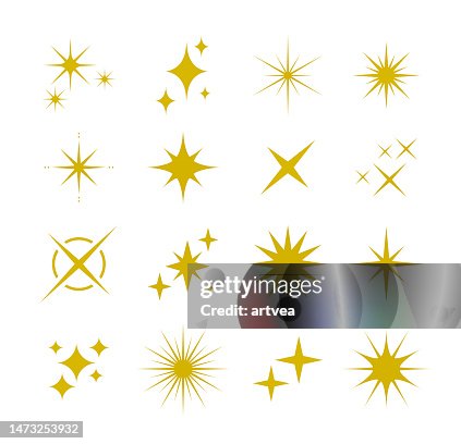 Set di icone Sparkle Set di icone Sparkle
