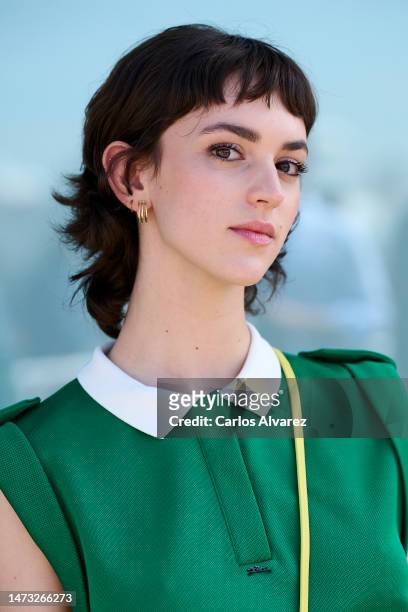 Actress Alicia Falco attends the 'Las Buenas Compañias' photocall during the 26th Malaga Film Festival at the Muelle 1 on March 13, 2023 in Malaga,...