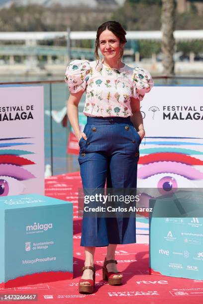 Actress Itziar Ituño attends the 'Las Buenas Compañias' photocall during the 26th Malaga Film Festival at the Muelle 1 on March 13, 2023 in Malaga,...