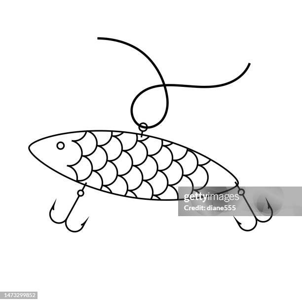 23 Fish Bait Logo High Res Illustrations - Getty Images