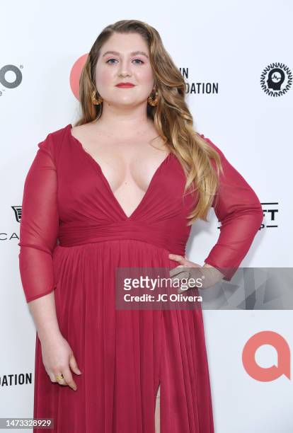 Jaicy Elliot attends the Elton John AIDS Foundation's 31st Annual Academy Awards Viewing Party on March 12, 2023 in West Hollywood, California.