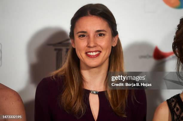 Irene Montero attends the "Union De Actores" Awards 2022 photocall at Teatro Circo Price on March 13, 2023 in Madrid, Spain.