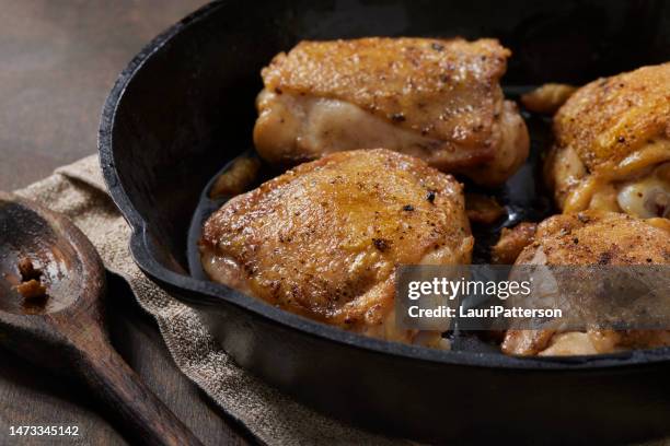 italian braised chicken thigh's - thigh stock pictures, royalty-free photos & images