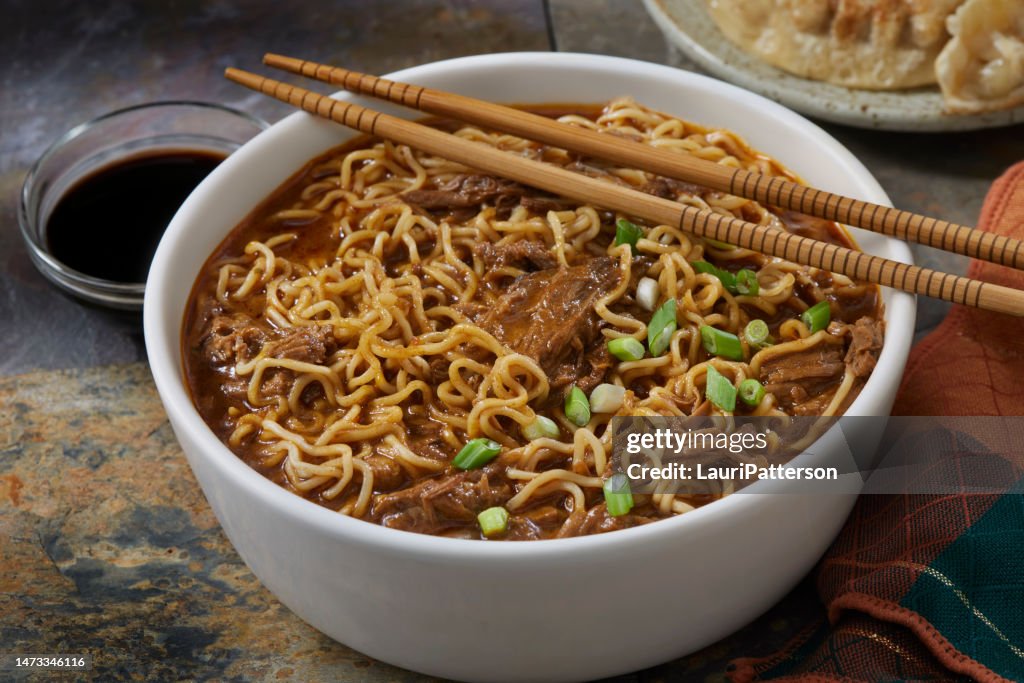 Birra Ramen with Braised Beef
