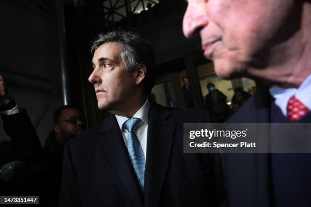 Michael Cohn Michael Cohen And Trump Photos and Premium High Res Pictures - Getty Images