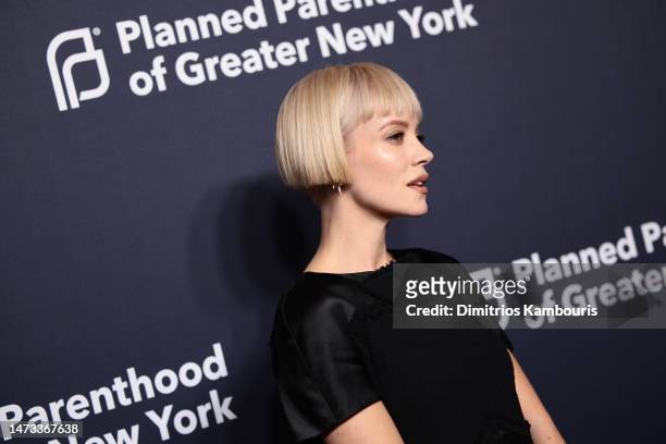 Lily Allen attends Planned Parenthood's New York Spring Benefit Gala at The Glasshouse on March 13, 2023 in New York City.
