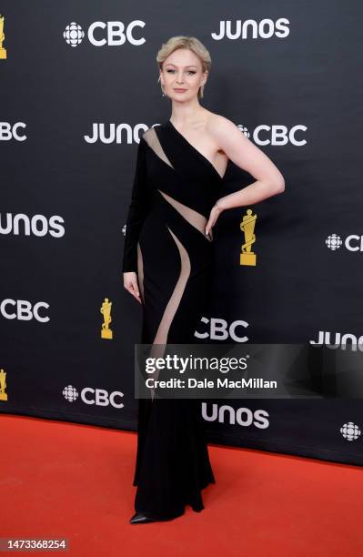 Kris Collin attends the 2023 JUNO Awards at Rogers Place on March 13, 2023 in Edmonton, Alberta.