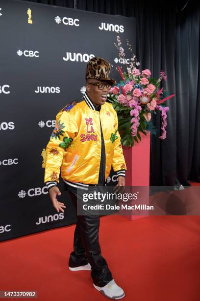 Kardinal Offishall attends the 2023 JUNO Awards at Rogers Place on March 13, 2023 in Edmonton, Alberta.