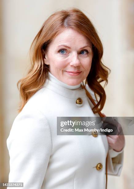 Geri Horner attends the 2023 Commonwealth Day Service at Westminster Abbey on March 13, 2023 in London, England. The Commonwealth represents a global...