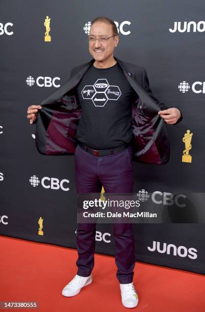 Amarjeet Sohi attends the 2023 JUNO Awards at Rogers Place on March 13, 2023 in Edmonton, Alberta.