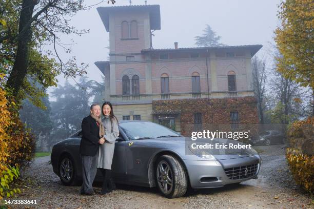 Actress Michelle Yeoh and Jean Todt French motor racing executive and former rally co-driver