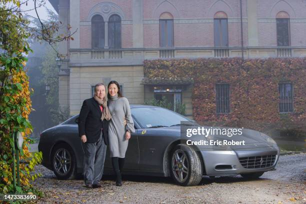 Actress Michelle Yeoh and Jean Todt French motor racing executive and former rally co-driver