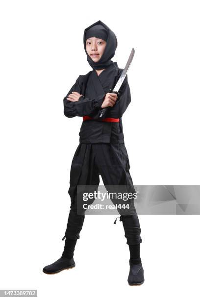 japanese ninja - ninja sword stock pictures, royalty-free photos & images