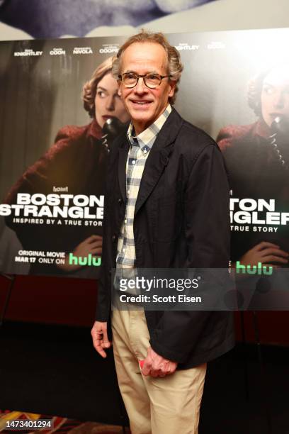 Dick Lehr attends the Boston Strangler screening at AMC Boston Commons on March 13, 2023 in Boston, Massachusetts.