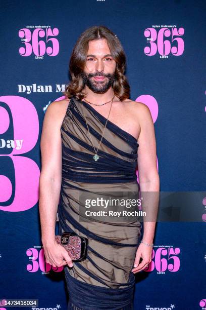Jonathan Van Ness attends Dylan Mulvaney's Day 365 Live! at The Rainbow Room on March 13, 2023 in New York City.