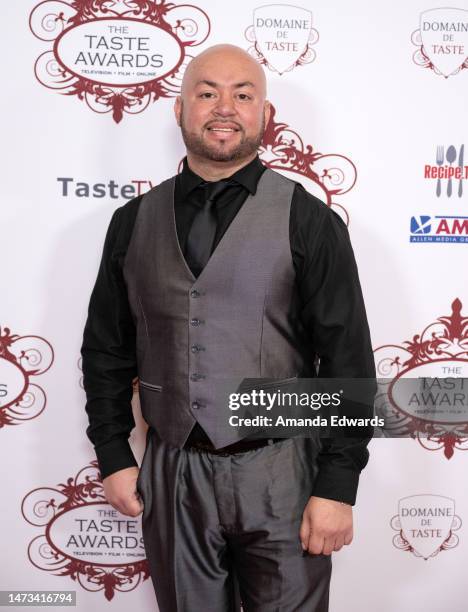 Actor Pino Martinez attends the 14th Annual Taste Awards at the Writers Guild Theater on March 13, 2023 in Beverly Hills, California.