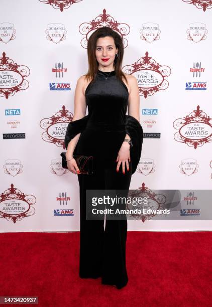 Maria Boryan attends the 14th Annual Taste Awards at the Writers Guild Theater on March 13, 2023 in Beverly Hills, California.