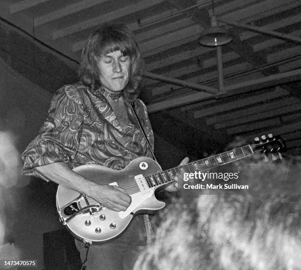 Guitarist Alvin Lee of Ten Years After performs at Rose Palace, Pasadena, CA March 28, 1969.