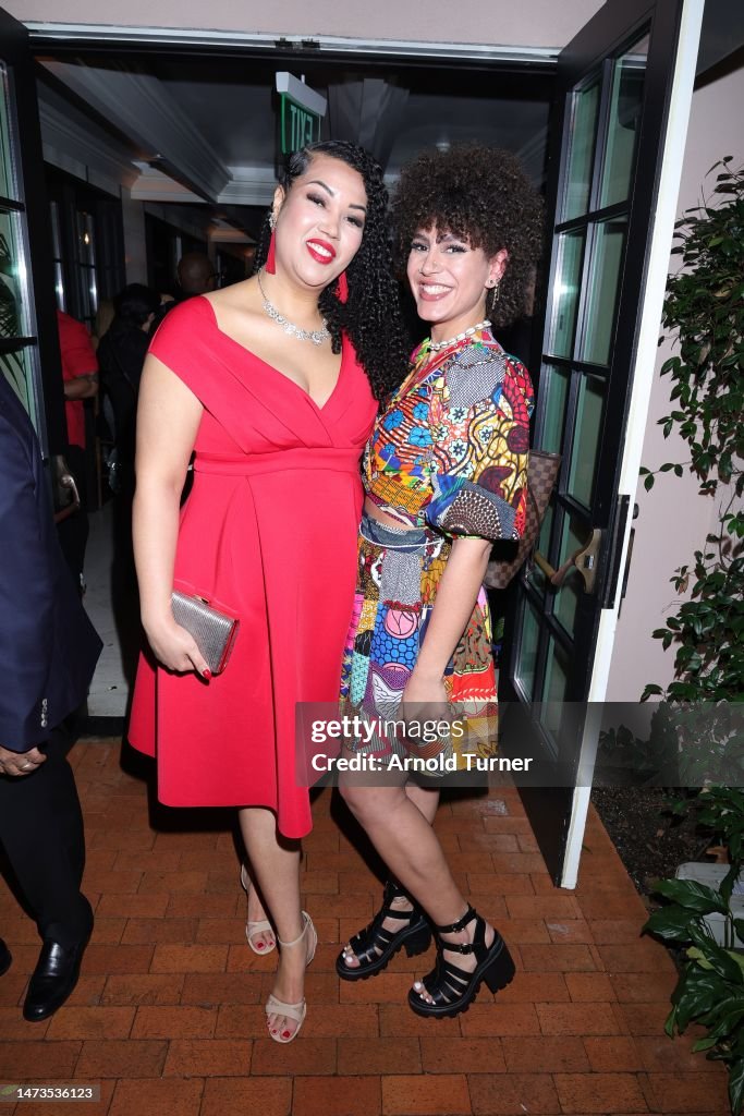 Lara Kodjoe and Bennie Kodjoe-Rahal attend Boris Kodjoe's 50th... News(04)