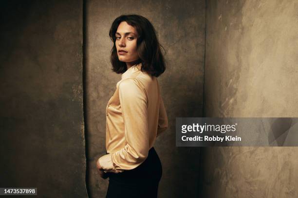 Actor Ella Rumpf of 'Northern Comfort' poses for a portrait at SxSW Film Festival on March 11, 2023 in Austin, Texas.