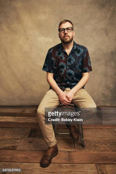 Director Hafsteinn Gunnar Sigurðsson of 'Northern Comfort' poses for a portrait at SxSW Film Festival on March 11, 2023 in Austin, Texas.