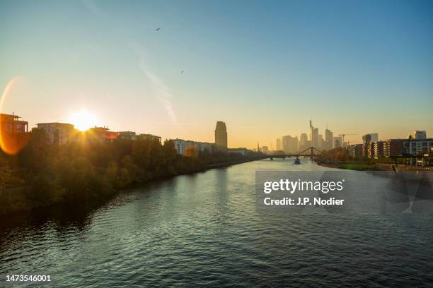 frankfurt / main - frankfurt financial center stock pictures, royalty-free photos & images