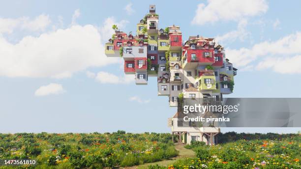 impossible building - reel pieces with annette insdorf preview of a little chaos stockfoto's en -beelden