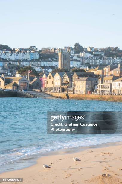 st ives, cornwall - st ives stock-fotos und bilder