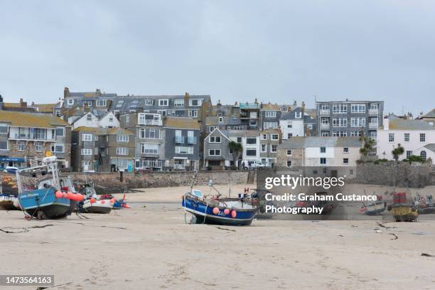 st ives, cornwall - st ives stock-fotos und bilder