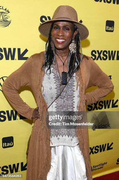 Janet Hubert attends the premiere of "Demascus" during the 2023 SXSW conference and festival at the Stateside Theatre on March 14, 2023 in Austin,...