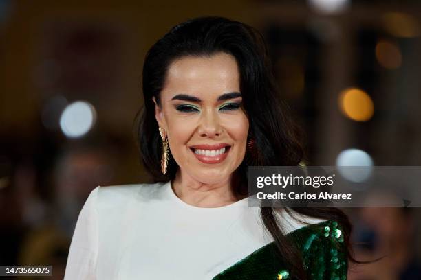 Beatriz Luengo attends the 'Zapatos Rojos' premiere during the 26th Malaga Film Festival at the Cervantes Theater on March 14, 2023 in Malaga, Spain.