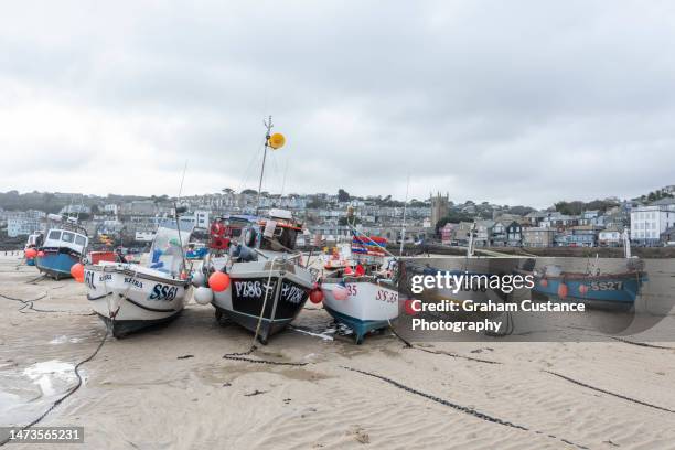 st ives, cornwall - st ives stock-fotos und bilder