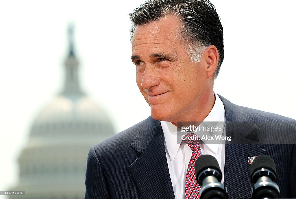 Mitt Romney Speaks On Supreme Court Decision On Affordable Care Act