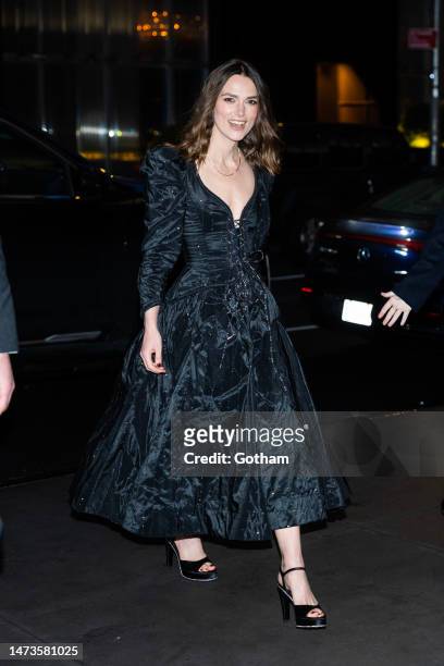 Keira Knightley attends the "Boston Strangler" screening at the Museum of Modern Art on March 14, 2023 in New York City.