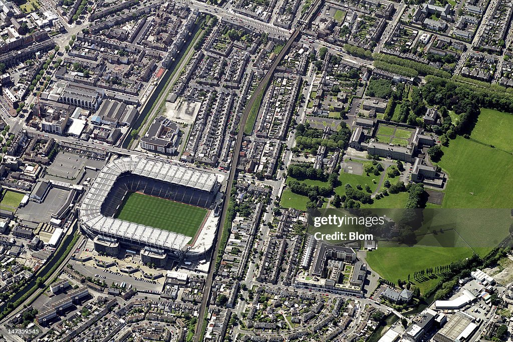 An Aerial image of Croke Park, Dublin News Photo - Getty Images