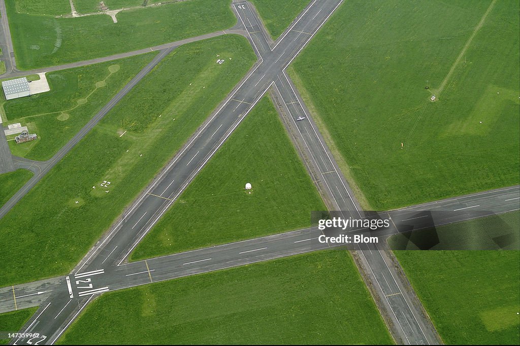 Aerial View Of Gloucestershire Airport, Gloucester