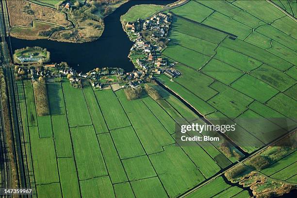 An aerial image of Haarlem