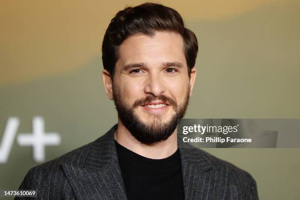 Kit Harington attends the Apple Original Series "Extrapolations" red carpet premiere event at Hammer Museum on March 14, 2023 in Los Angeles,...