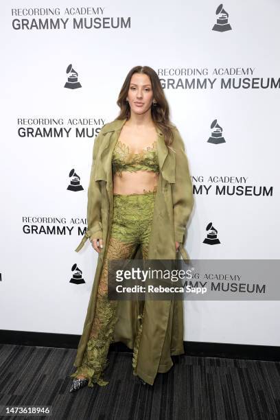 Ellie Goulding attends The Drop: Ellie Goulding at The GRAMMY Museum on March 14, 2023 in Los Angeles, California.