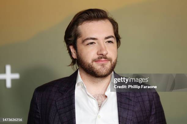 Michael Gandolfini attends the Apple Original Series "Extrapolations" red carpet premiere event at Hammer Museum on March 14, 2023 in Los Angeles,...