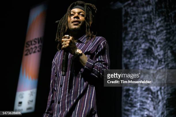 Performs at the Rolling Stone Future of Music showcase during the 2023 SXSW conference and festival at ACL Live at the Moody Theatre on March 14,...
