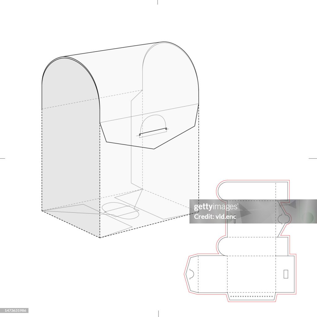 Rounded Top Box High-Res Vector Graphic - Getty Images