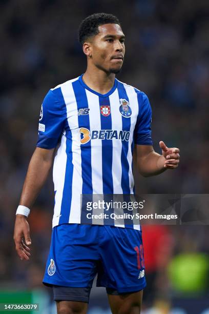 Danny Namaso of FC Porto looks on during the UEFA Champions League round of 16 leg two match between FC Porto and FC Internazionale at Estadio do...
