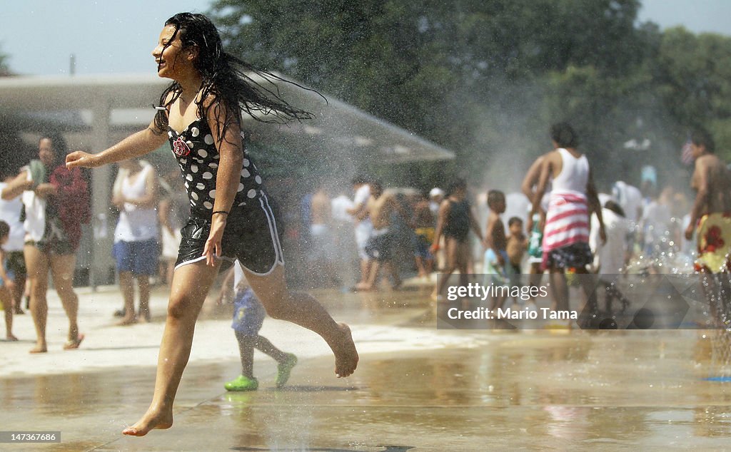 New York City Public Pools Open For Summer