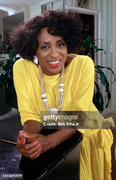 Actress Marla Gibbs at Home Actress Marla Gibbs at Home