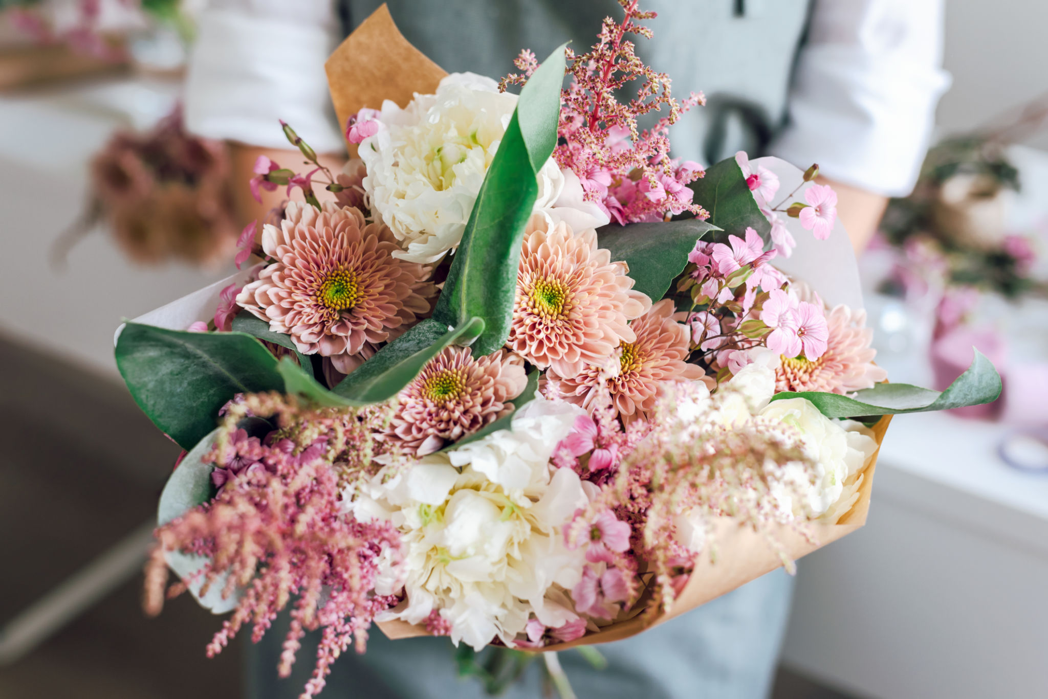 custom flower bouquet