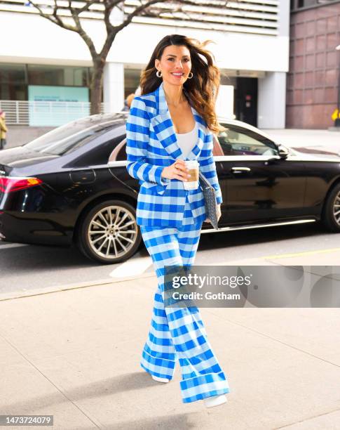 Ali Landry out and about on March 15, 2023 in New York City.