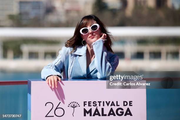 Actress Natalia de Molina attends the 'Asedio' photocall during the 26th Malaga Film Festival at the Muelle 1 on March 15, 2023 in Malaga, Spain.